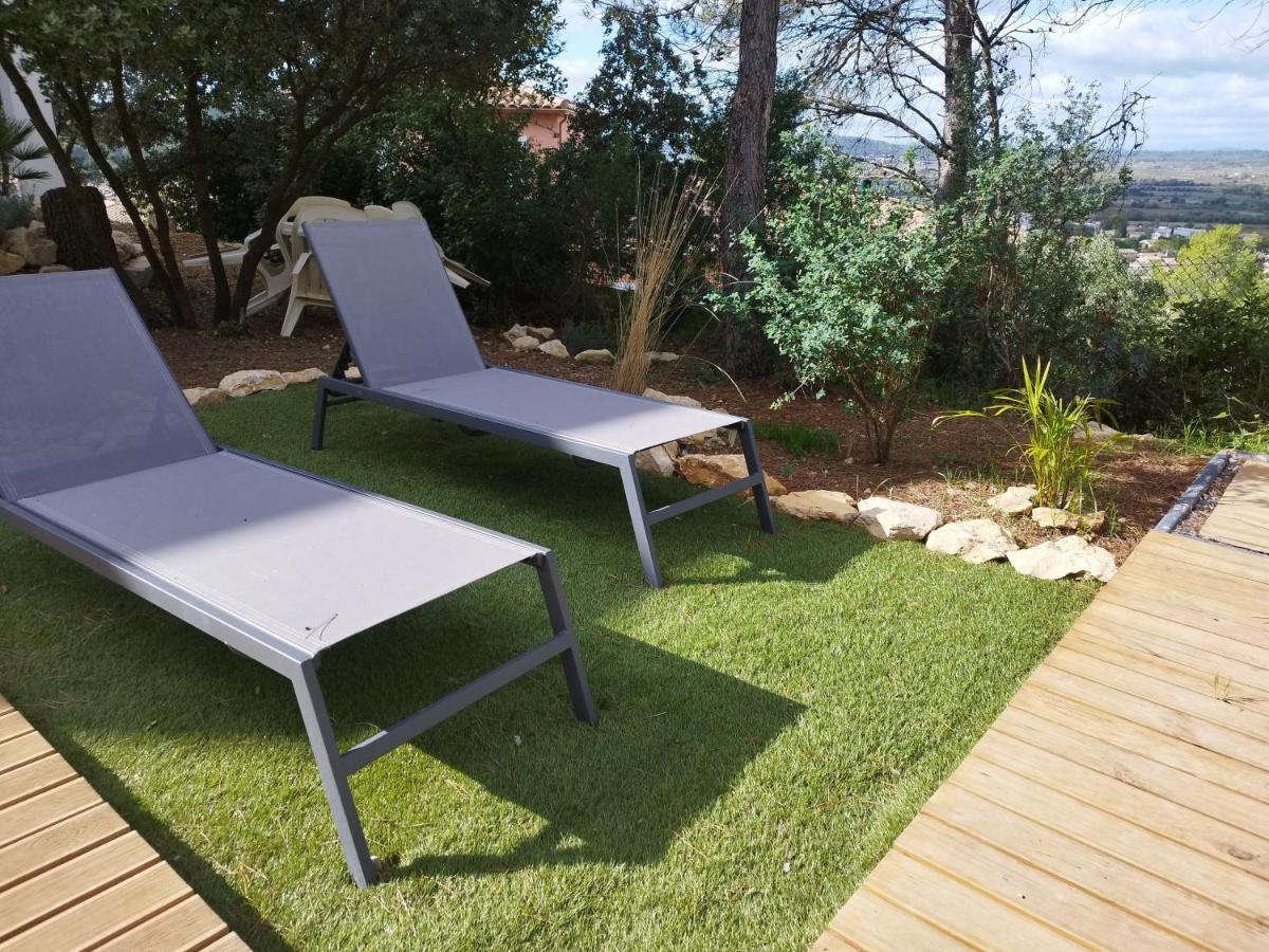 Studio Du Roc Des Garrigues Langlade Eksteriør billede